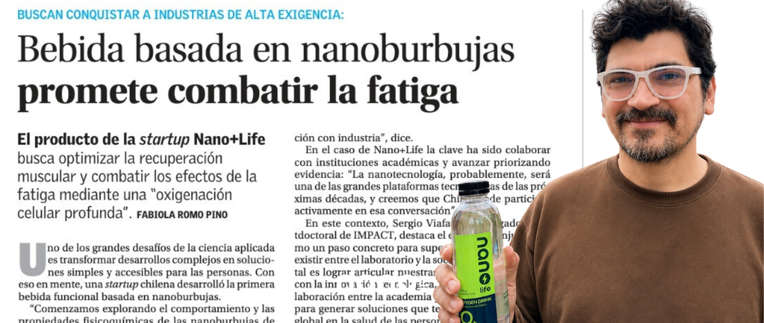 Nano+Life en Innovación del El Mercurio