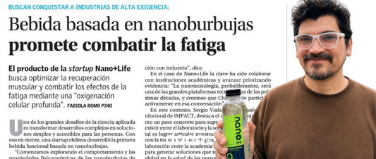 Nano+Life en Innovación del El Mercurio